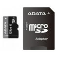 thumbnail image 1 of ADATA 128 GB Micro SDXC Class 10 Memory Card with SD Adapter - AUSDX128GUICL10-RA1, 1 of 2