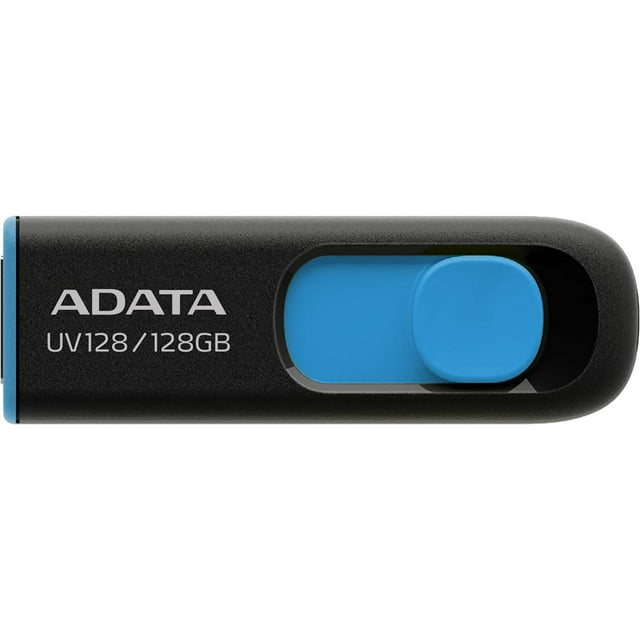 ADATA 128GB UV128 USB 3.2 Gen 1 Flash Drive (AUV128-128G-RBE)