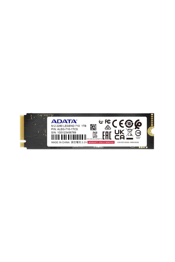 512GB Legend 710 PCIe Gen3 x4 M.2 2280 Solid State Drive, up to 2,400/1,800MB/s, 3D NAND Flash, Internal SSD Compatible with Laptop & PC Desktop