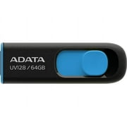 ADATA 64GB UV128 USB 3.2 Gen 1 Flash Drive AUV128-64G-RBE