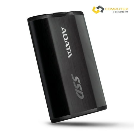 ADATA - SE800 1TB IP68 Rugged SuperSpeed External USB 3.2 Gen 2 USB-C Portable SSD - Black