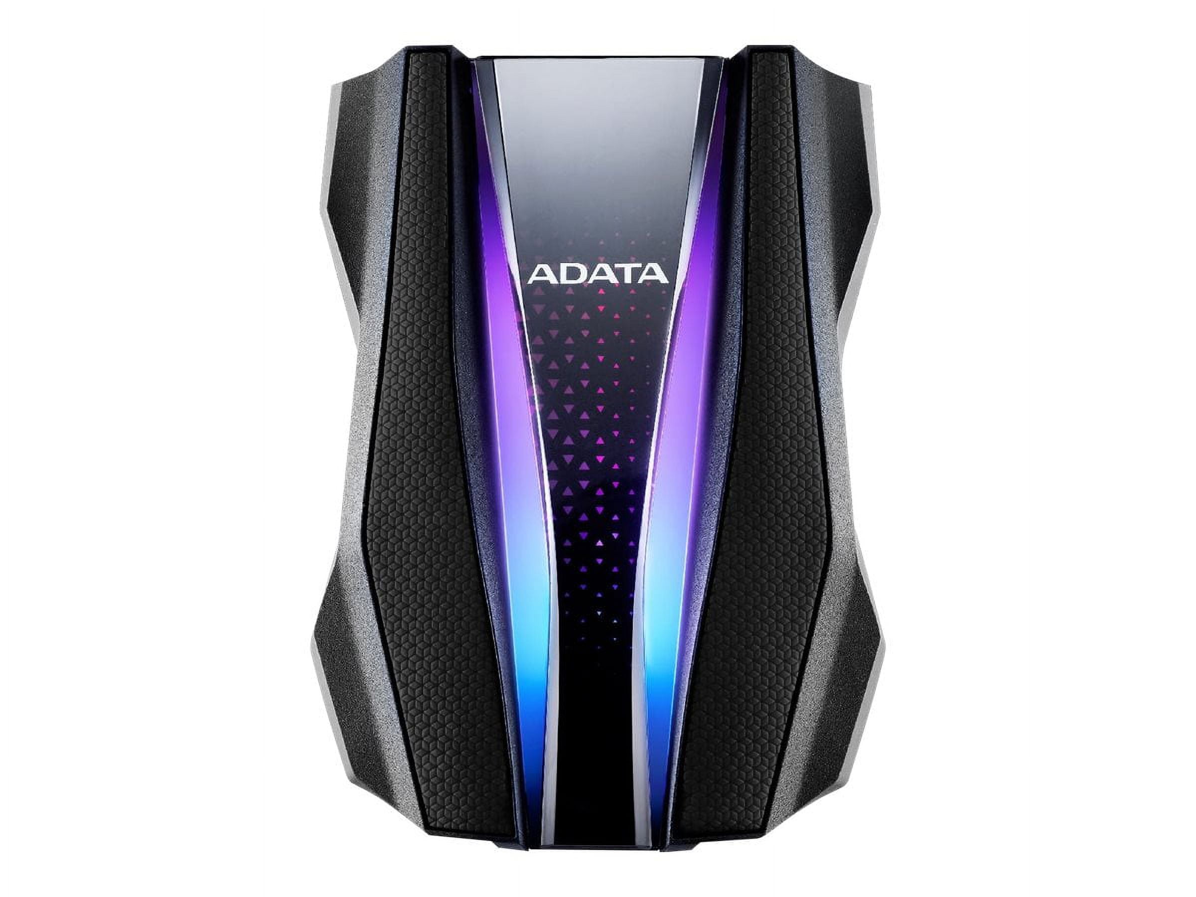 ADATA HD770G 1TB - Disco Rigido Esterno Resistente Con Illuminazione RGB, USB 3.2, IP68 Nero - 4