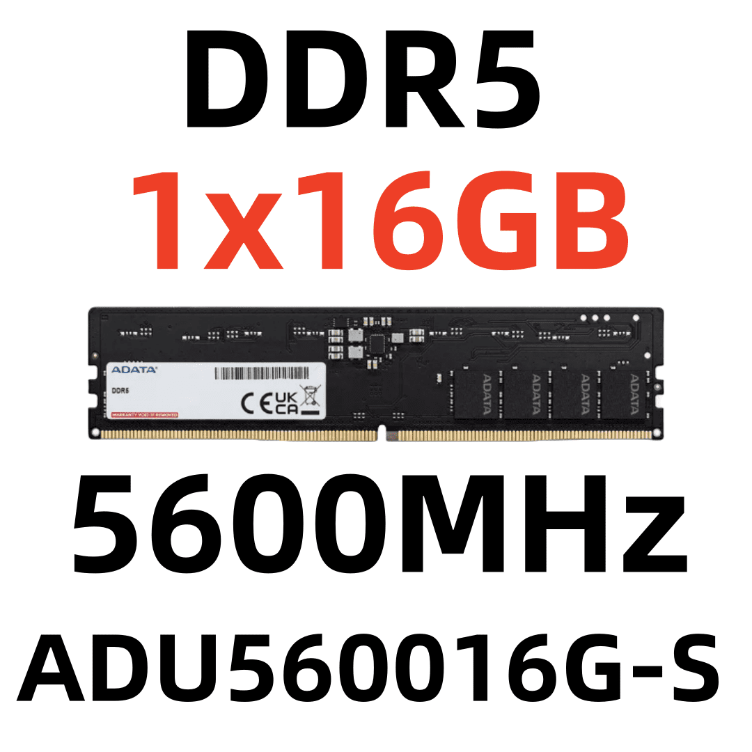 ADATA RAM DDR5 5600MHz 32GB Desktop Memory DIMM for PC,2x8GB