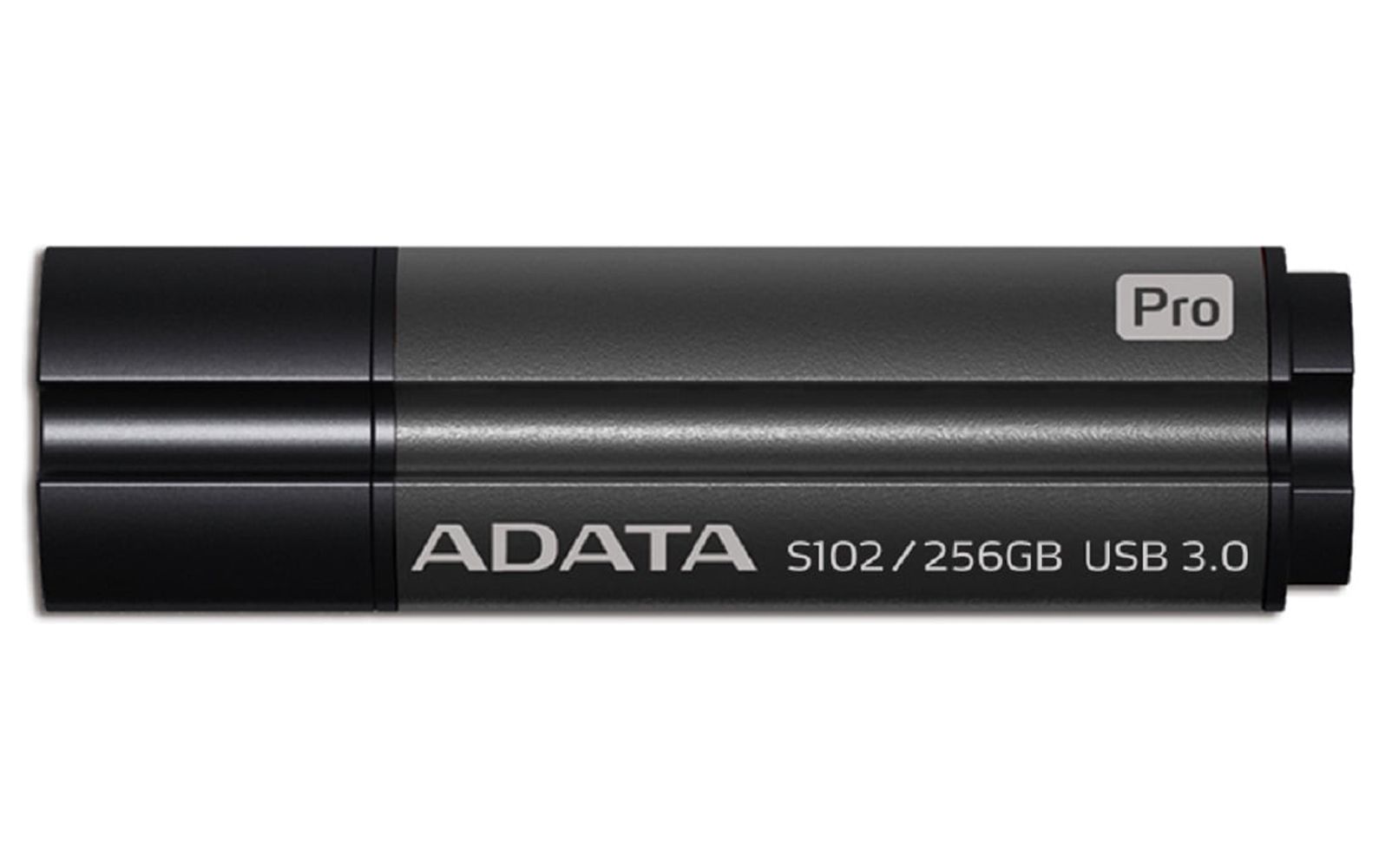 ADATA S102 Pro USB 3.0 Flash Drive 256GB Titanium Gray (AS102P-256G-RGY) - image 1 of 2