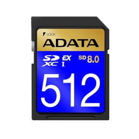 ADATA Technology 512GB SDXC SD8.0 EXPRESS Memory Card with Up To 1600MB/s Read and 1200MB/s Write