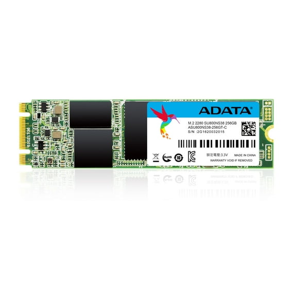 ADATA Ultimate SU800 3D NAND SATA-III M.2 2280 Internal SSD 256GB (ASU800NS38-256GT-C)