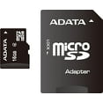 thumbnail image 1 of ADATA microSDHC Class 4 Card 16GB with Adapter (AUSDH16GCL4-RA1), 1 of 2