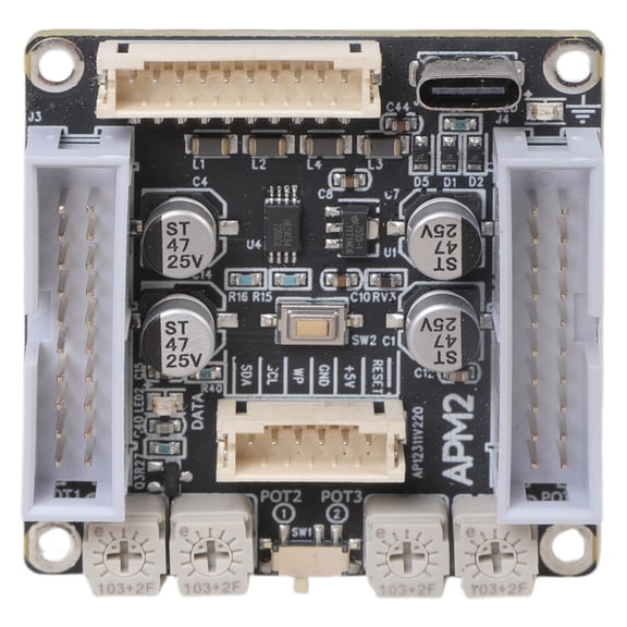 ADAU1701 2.1 DSPs Sound Digital Processor Preamplifier Volumes Controls Board 2 in and 3 out support APP Controls