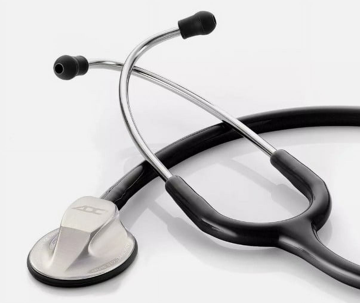 ADC 615BK Adscope Model 615 Platinum Sculpted Clinician Stethoscope with Tunable
