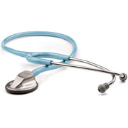 ADC - 615MCB Adscope 615 Platinum Sculpted Clinician Stethoscope with Tunable AFD Technology,, Metallic Ceil Blue