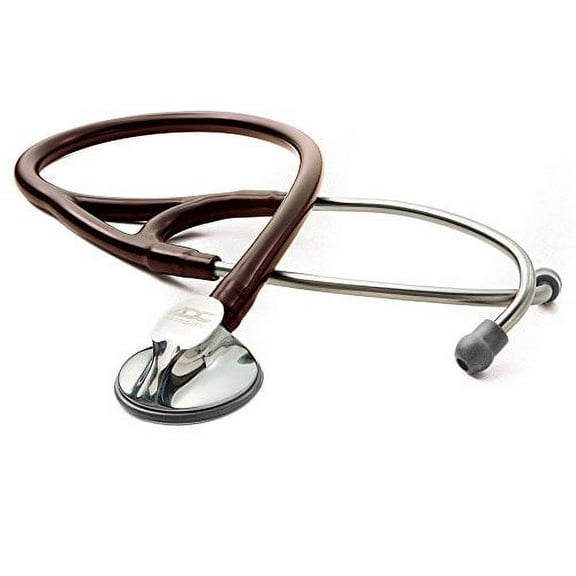 ADC ADSCOPE 600 Cardiology Stethscope with AFD Technology, Burgundy, Model: