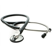 ADC Adscope 600 Platinum Series Cardiology Stethoscope with Tunable AFD Technology, 27 inch Length, Black