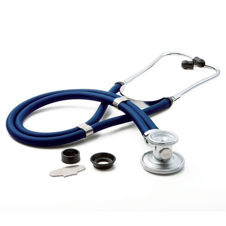 ADC Adscope 641 Sprague Stethoscope with 5 Interchangeable Chestpiece Options, 30 inch Length, Royal Blue
