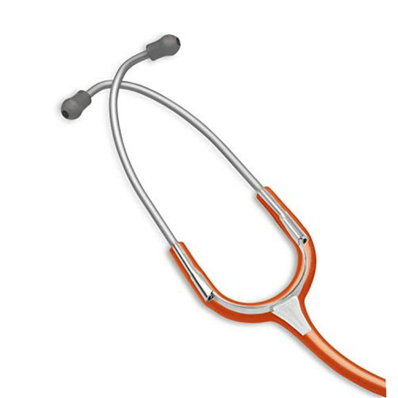 ADC Adscope Lite 619 Ultra Lightweight Clinician Stethoscope with Tunable AFD Technology, Orange