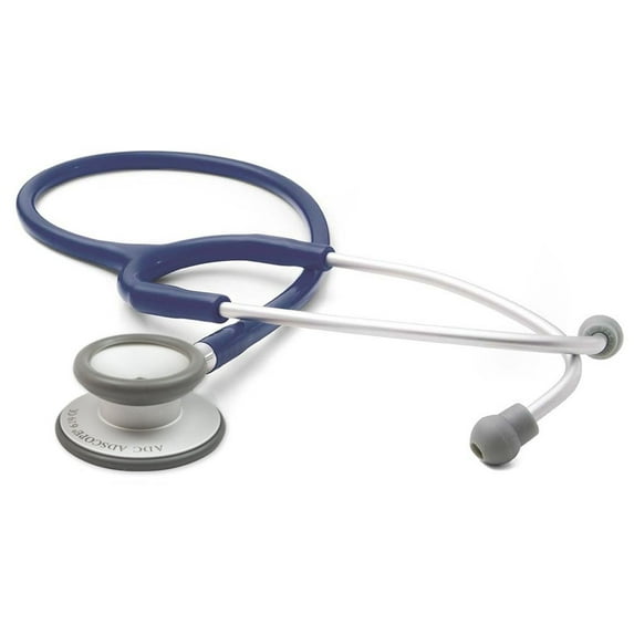 ADC Adscope Lite Model 619 Ultra Lightweight Clinician Stethoscope with Tunable AFD Technology, Navy