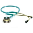 thumbnail image 1 of ADC Classic Stethoscope for Doctors, Nurses, and Students with pairs of spare Adsoft, Plus ear tips and AFD technology - AD603, Rainbow, Iridescent Caribbean, 1 of 8