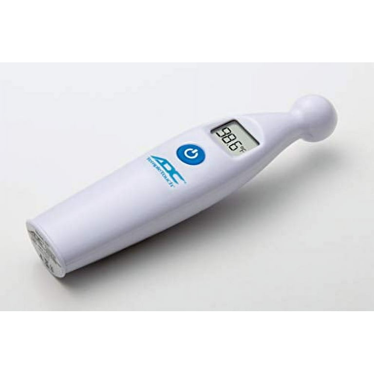 Digital Thermometer For Home Use LCD Display Memory Fever Alarm Induction  Case