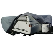 ADCO 12252 SFS Aqua Shed Cover for Hi-Lo RV Trailer, Fits up to 22'6" Trailers, Gray