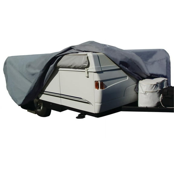 ADCO 12292 Pop Up Trailer SFS Aqua 12292 Shed Cover , Gray , 10'1" to 12'