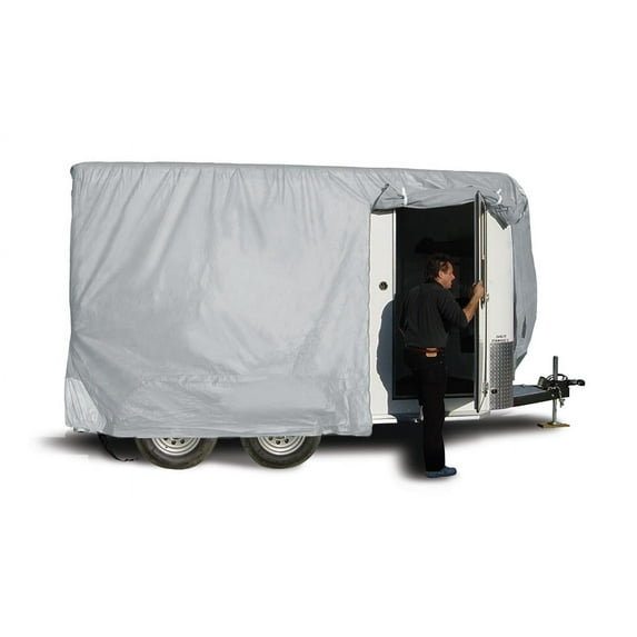 ADCO 46003 SFS Aqua Shed Bumper-Pull Horse Trailer Cover - 12'1" to 14'