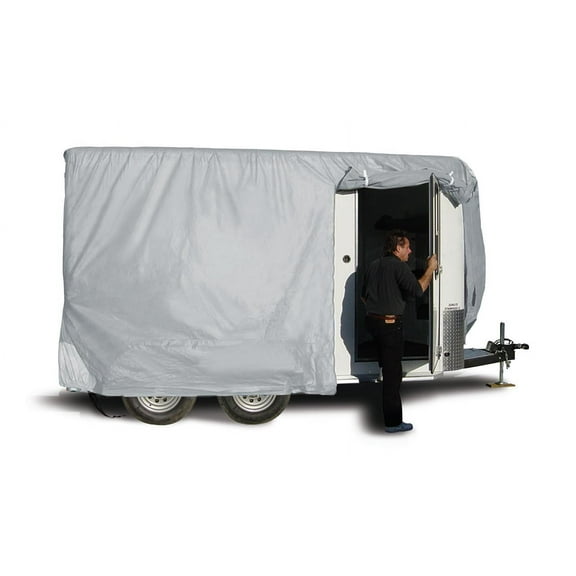 ADCO 46004 SFS Aqua Shed Bumper-Pull Horse Trailer Cover - 14'1" to 16'