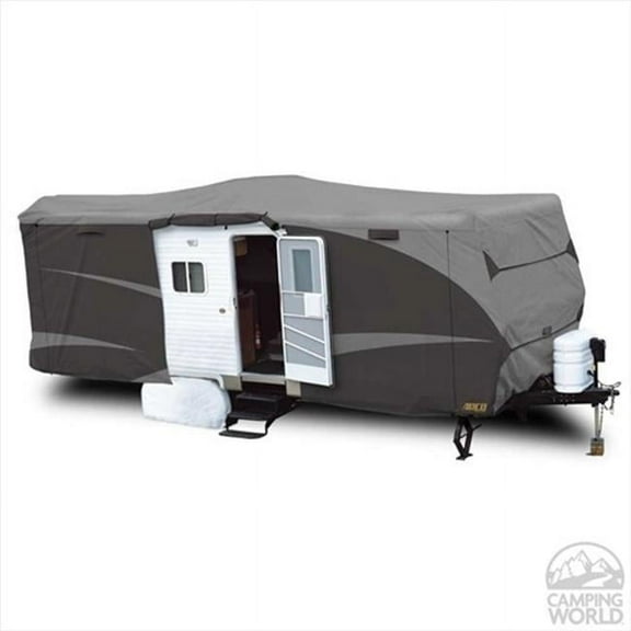 ADCO 52239 Designer Series Gray Sfs Aquashed Travel Trailer RV Cover - Gray