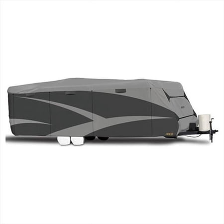 ADCO 52242 Designer Series Gray Sfs Aquashed Travel Trailer RV Cover - Gray