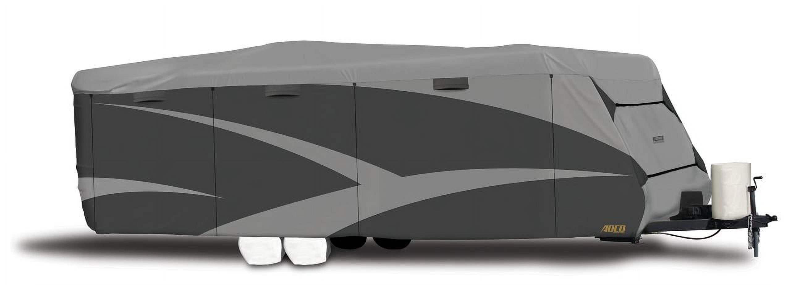Two-Tone Gray Designer Series Travel Trailer RV Cover