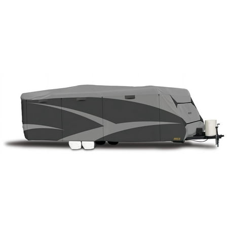 ADCO 52247 Designer Series SFS Aqua Shed Travel Trailer RV Cover - 34'1" - 37', Gray