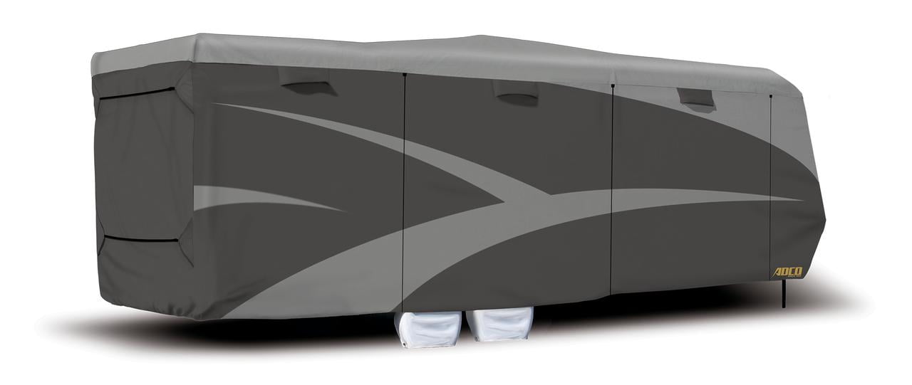Gray Polypropylene Aqua Shed RV Cover for Toy Haulers