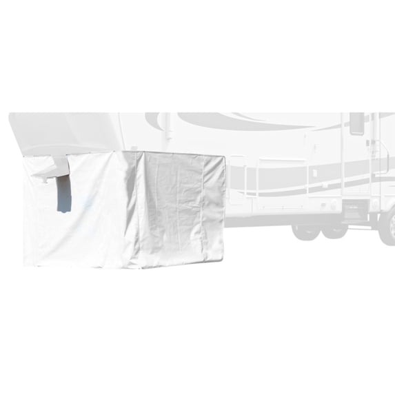 ADCO 5th Wheel Polar White Storage Skirt, 64" High with Heavy-Duty ...