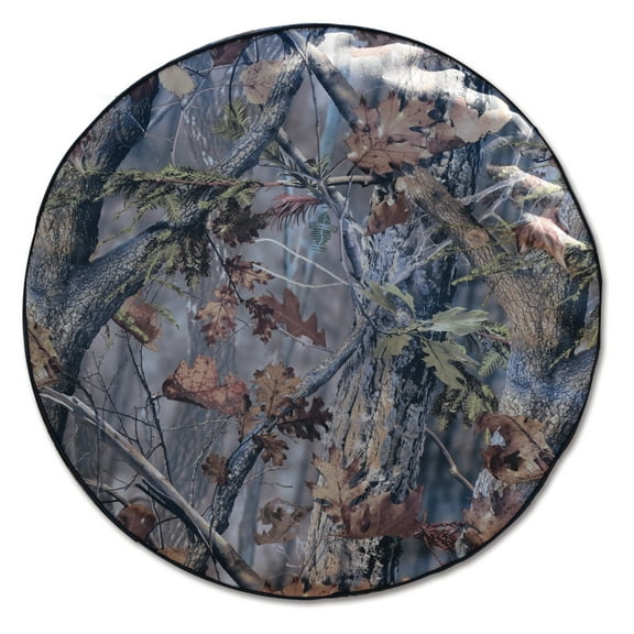 ADCO 8757 Camouflage Game Creek Oaks Spare Tire Cover J, (Fits 27" Diameter Wheel)