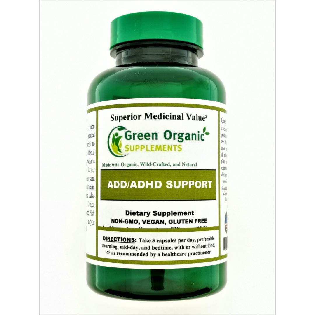 ADD/ADHD Green Organic Supplements (Pack of 1)