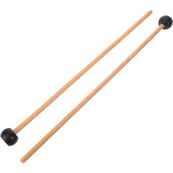 ADDHAT 1 Pair Professional Design Universal Drum Mallets For Beginners Music Lovers Performance