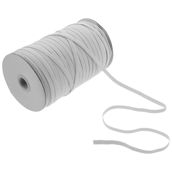 ADDHAT 1 Roll Braided Elastic Stretch Cord Black Sewing Materials Experienced Sewers