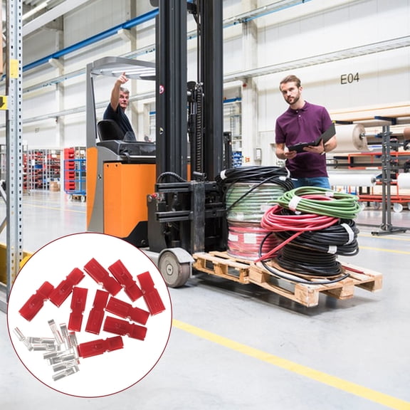 ADDHAT 10 Sets Battery Quick Disconnect Plastic Connectors Plugs for Vehicle Owners and Electric Forklift