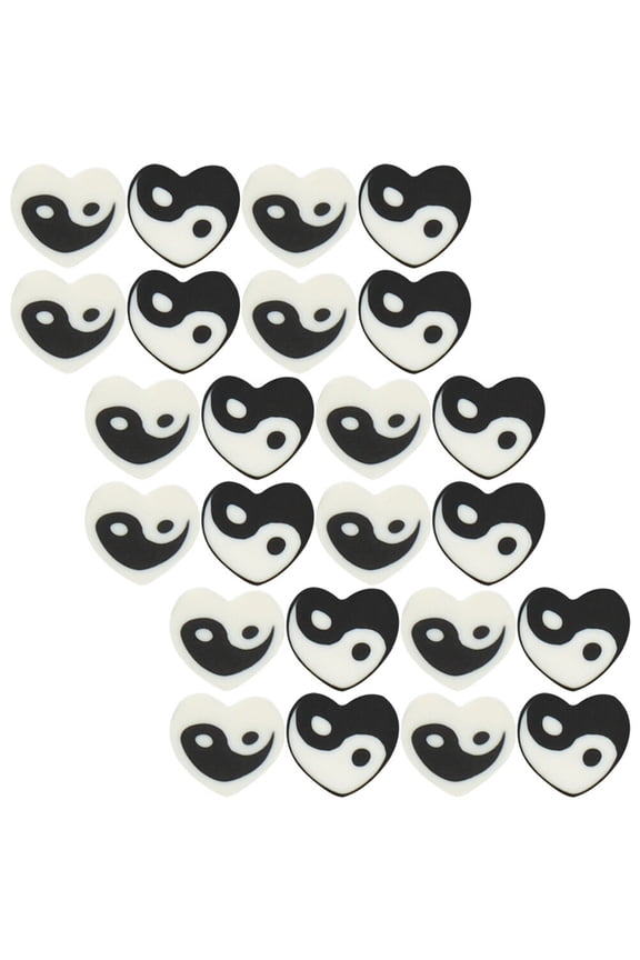 Polymer Clay Charms Polymer Clay Beads White 100pcs