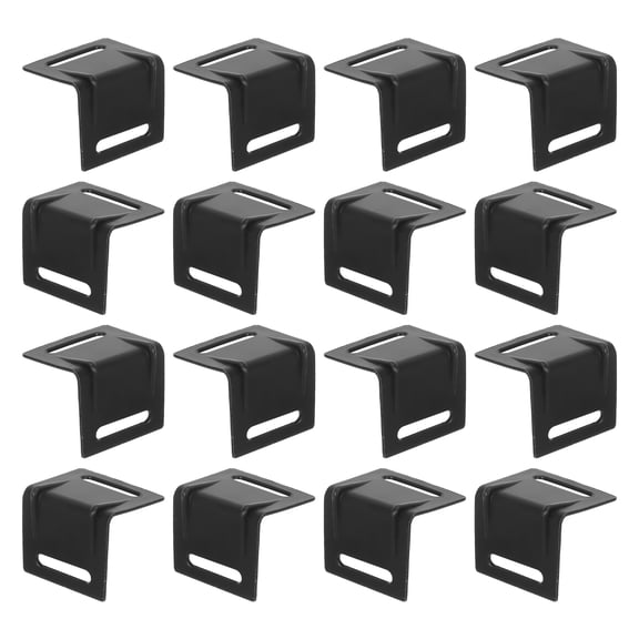 ADDHAT 100Pcs Multifunctional Black Plastic Cargo Protectors for Securing Loads and Straps