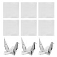 thumbnail image 1 of ADDHAT Addhat DIY Origami Paper Sheets Silver Color Durable for Handicrafts 100Pcs, 1 of 7