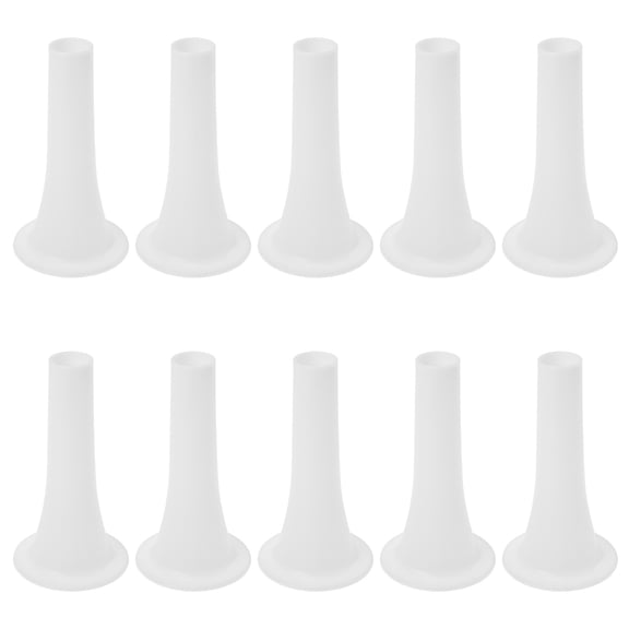ADDHAT Professional Sausage Filler Tube, ABS Material, Easy to Clean, Ideal for Kitchen, 10Pcs
