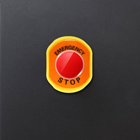 ADDHAT Precision Crafted Emergency Stop Button Cover for Industrial Equipment