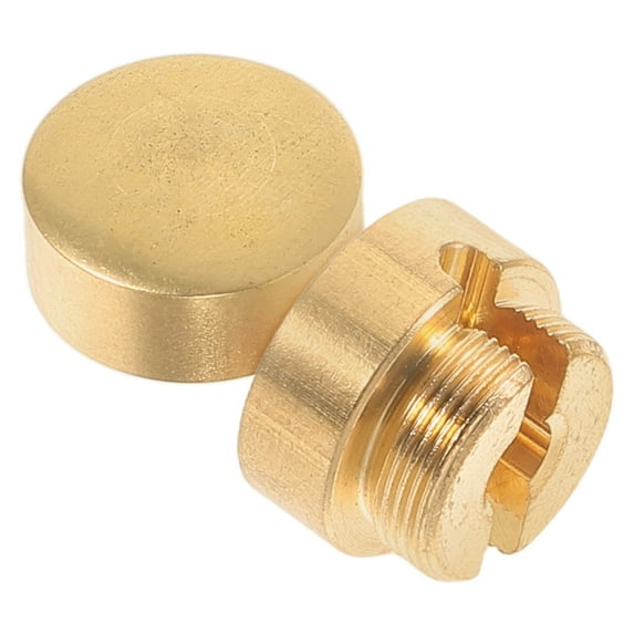ADDHAT 1Pack Cylindrical Cello Wolf Tone Golden Brass For Cellists 1.20X1.20X0.90in
