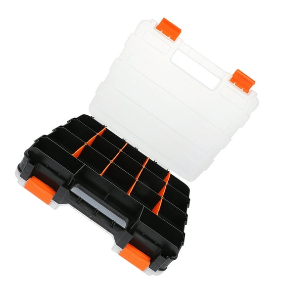 ADDHAT 1Pack Divided Storage Box For Tools And Electronics 32.00X27.00X8.00Cm