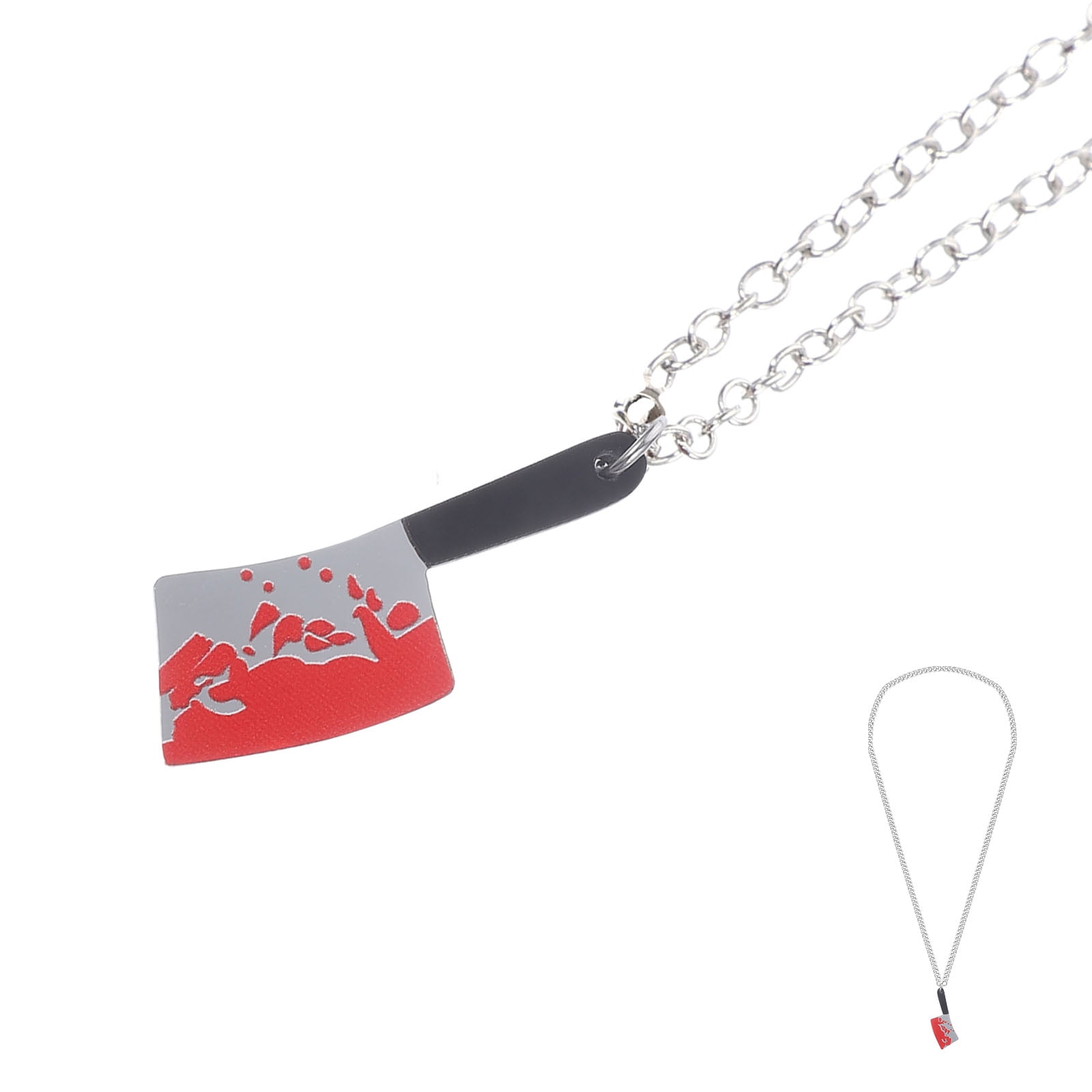 ADDHAT 1Pack Street Fashion Alternative Style Alloy Necklace For