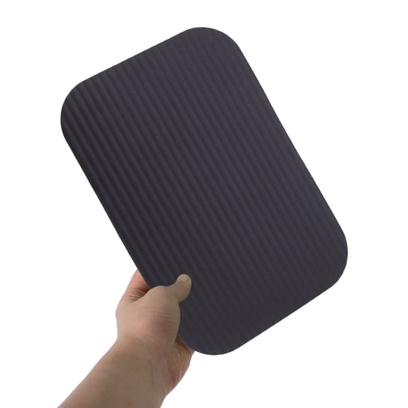 ADDHAT 1Pc Garden Sitting Mat Black Supportive Knee Pad for Gardening Plumbing Carpentry and Flooring