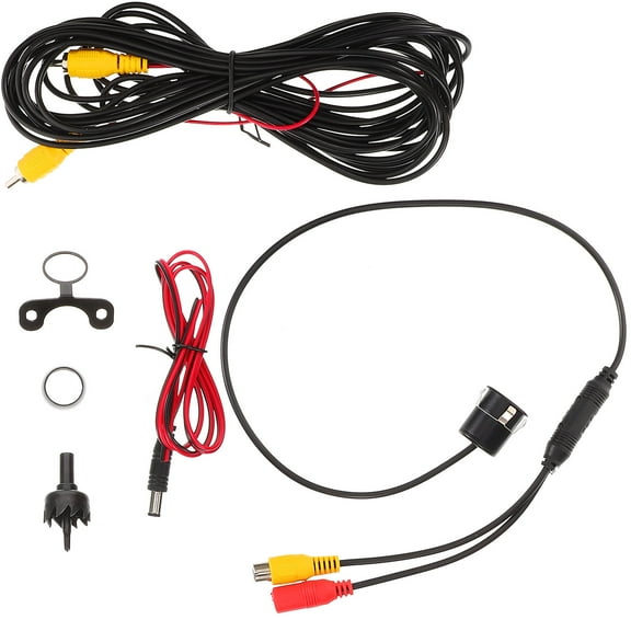 ADDHAT 1Set Car Backup Camera for Rear and Front Monitoring with 12V Transformer