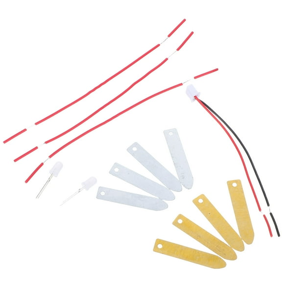 ADDHAT 1Set Diy Fruit Battery Science Experiment Set Educational Toys For In School Projects