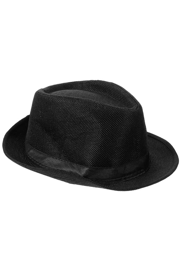 Boys Fedora Hat 1 Piece Adjustable Size 56-58cm Girth Stylish Kids Dress Hat