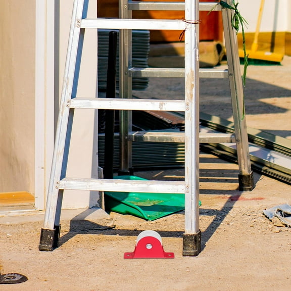 ADDHAT 1Set Metal Plastic Ladder Pulley Wheel for Household Step Ladders Extension Ladders Replacement Part