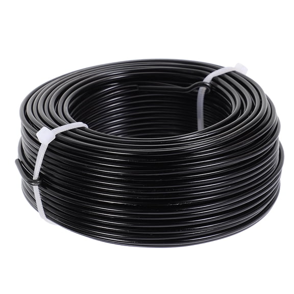 ADDHAT 1 Set Black Metal Wire for Crafting, Lightweight Round Sculpting Wire for DIY Projects and Artists